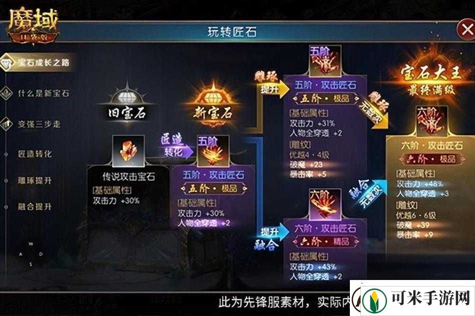 全新匠石系统玩转攻略魔域口袋版助力输出飙升