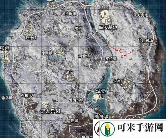 绝地求生雪地防空洞具体位置探寻