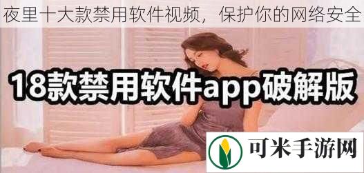 夜里十大款禁用软件视频，保护你的网络安全