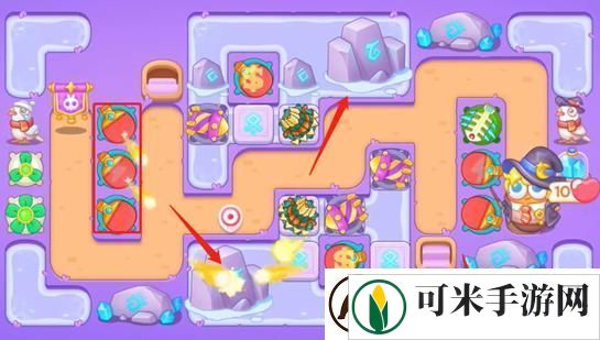 保卫萝卜4阿波与魔法宝藏第49关攻略