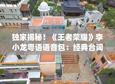 独家揭秘！王者荣耀李小龙粤语语音包